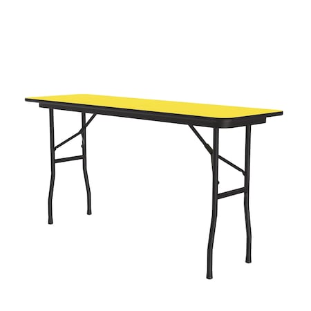 Correll CF HPL Folding Tables 18x72  Yellow CF1872PX-38